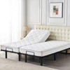 Kingnex Split California King Mattress Topper for Adjustable Bed 2