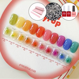 Yogurt Gel Fruit Syrup Gel 10-piece set / 요거트젤 후르츠 시럽젤 10종세트