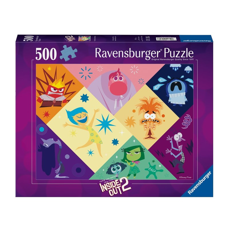 Ravensburger 12001608 Inside Out 2 Puzzle 500 Pieces