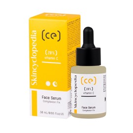 Skincyclopedia Pure Vitamin C Face Serum, Anti Aging, Brightening & Wrinkles