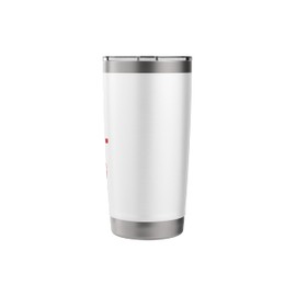 Famous London Double Decker Red Bus With UK Flag Pattern Stainless Steel Insulated Tumbler