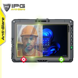IPG Anti-Glare for Getac UX10 Rugged Tablet Display Matte Finish Screen Protector Film, Perfect for Outdoor Use for GtcUx10.AG