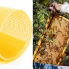 10Pcs Beeswax Sheets for Candle Making Natural Beeswax Honeycomb Foundation