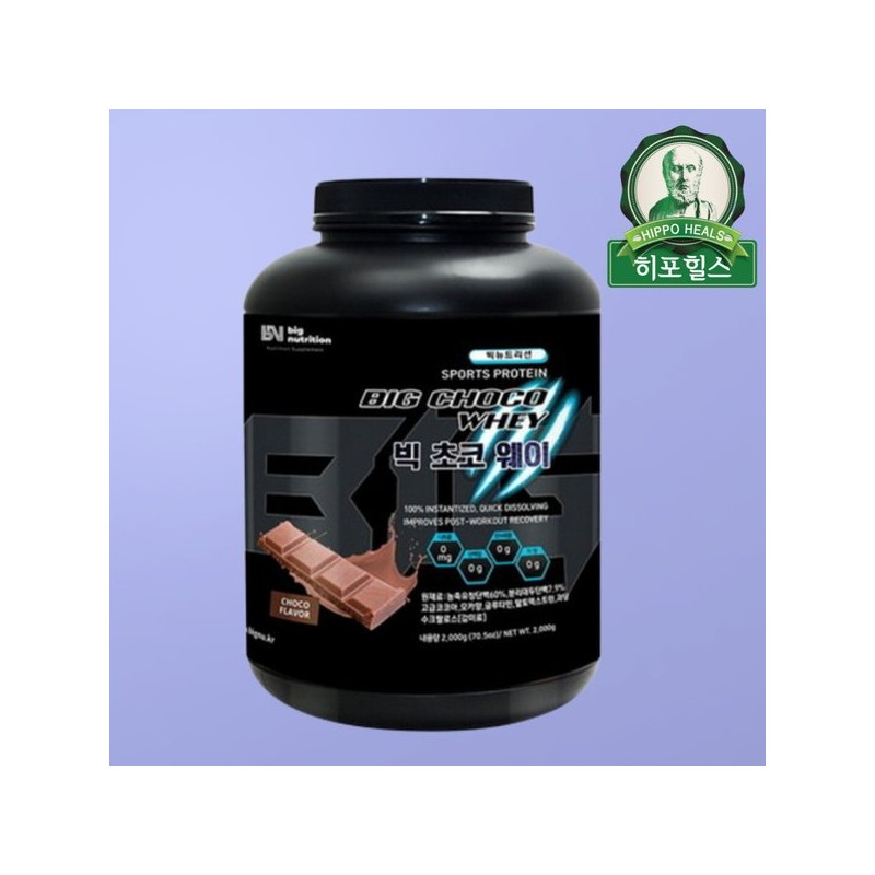 빅뉴트리션 빅 초코웨이 2kg 단백질 보충제 Big Nutrition Big Choco
