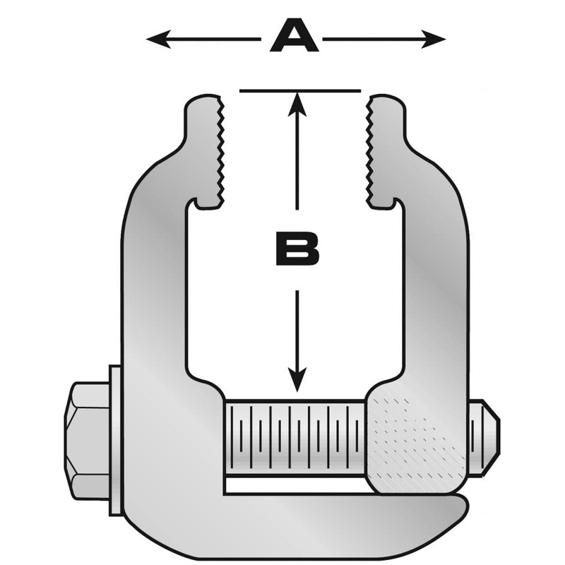 GCi Stronger by Design G-16 1.75 Bolt Pinch Clamps for