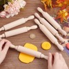 Mini Rolling Pin 6 Pack Kids Small Wooden Rolling Pins