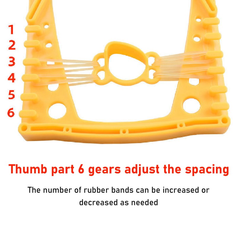 Hand Grip Strengthener Adjust Strength Finger Exerciser Grip Trainer for