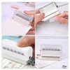 WXVOVXW Loose Leaf Hole Punch, Loose Leaf Punch, A5, Loose