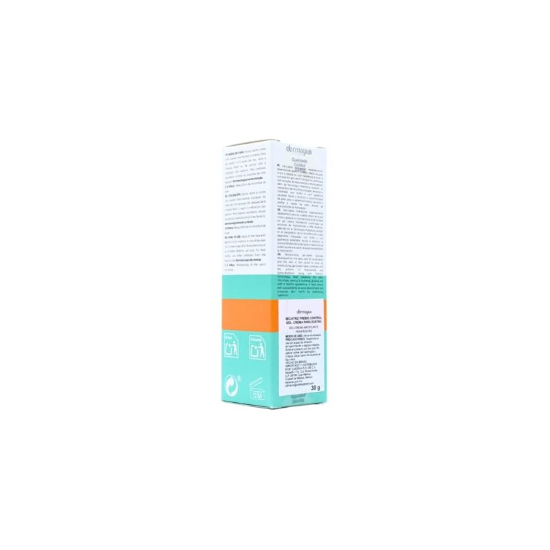 Secatriz Prebio Control Gel Crema Facial 30g Hidratante Matificante Prebióticos