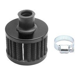 Mintice 12mm Mini Black Universal Car Motor Cone Cold Clean Air Intake Filter Turbo Vent Vehicle