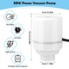 JOPHEK Elektrische Luftpumpe für Vakuumbeutel, Vakuumbeutel Elektrische Luftpumpe 30W Tragbare