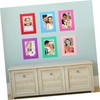 TEHAUX Wall-mounted Picture Frames Decorative Photo Frame Paper 30pcs Cardboard
