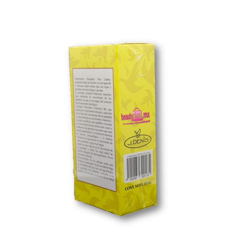 Tratamiento alargador para cejas y pestañas j denis