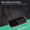 Y-896 Mini FM Radio Digital Portable 3W Stereo Speaker MP3