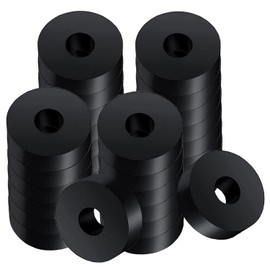 30 PCS Arandelas de Goma para Pernos, Arandelas Planas de Goma de 3/4 Pulgadas DE x 1/4 Pulgadas DI x 1/4 Pulgada de Grosor Espaciadores...