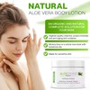 Organic Aloe Vera Lotion - Face & Body Moisturizing Cream