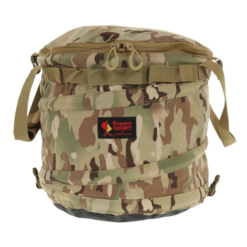 Oregonian Camper Trash Can Tent-in Trash Box Camo OCB2024CM
