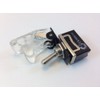 HEAVY DUTY ON/OFF DPST 4P TOGGLE SWITCH 20 AMP 125VAC