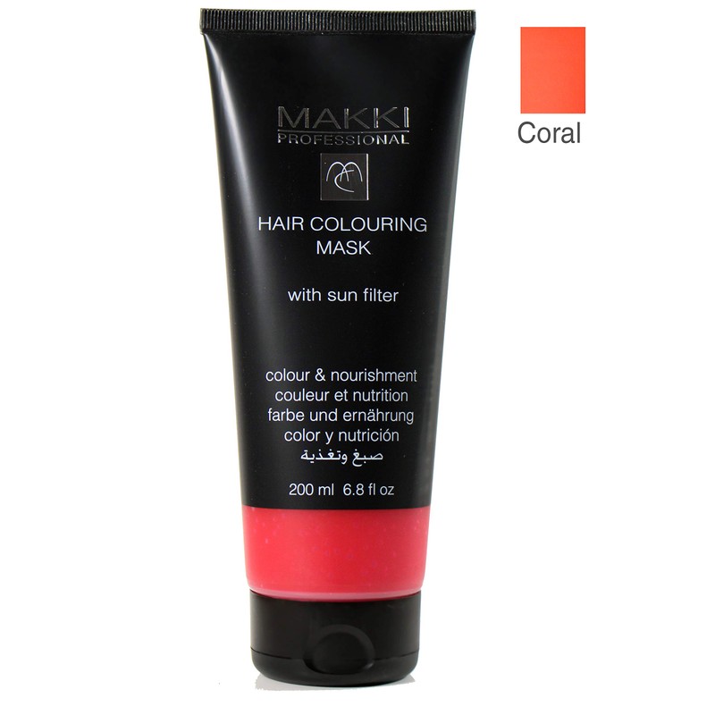 MAKKI Coral Hair Dye Mask 200ml