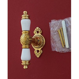 Graf von Gerlitzen Antique Brass Age Template Window Handle Handles Window Handle Window Handles Window Olive Window Olive Green Time F66P-GE