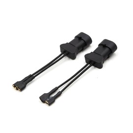 A ABSOPRO Car Horn Wiring Harness Wired Speaker Adapter Connector for Shelf Plastic (Set of 2)