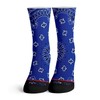 Function - Blue Bandana Fashion Socks