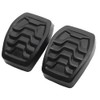 ROBUST 2 Pcs Brake and Clutch Pedal Rubbers Pads for
