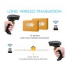 Wireless Barcode Scanner 2.4G USB 1D 2D Handheld Drive Free