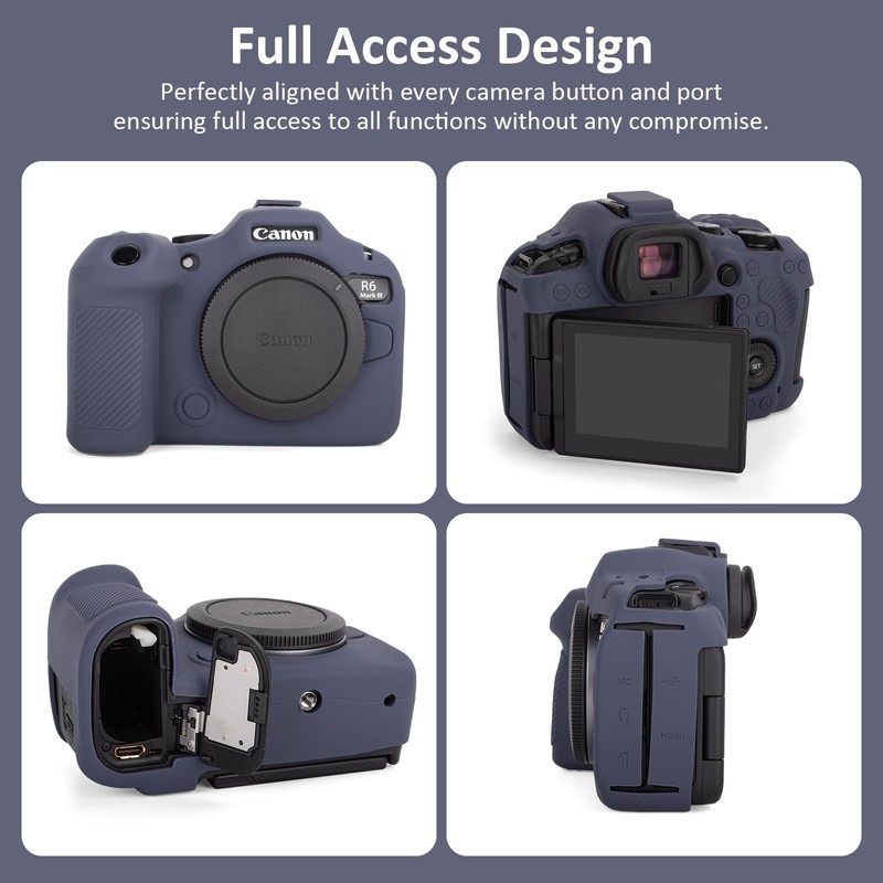 VOVMOEYA カメラケース Canon EOS R6 Mark III用 アクセサリーセット Canon EOS