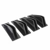 4PCS Car Rear Lower Spoiler Sporty Universal Rear Bumper Chassis