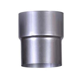 FIREFIX A120/Ü2 Extension from 110 to 120, FAL, Stove Pipes Made of Sheet Steel, 0.6 mm Thick, Inside Grommeted, Lengths Laser Welded