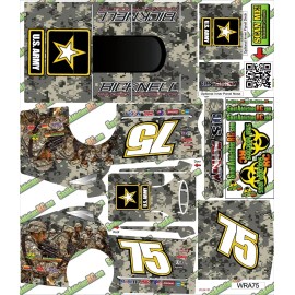 Small Addictions RC Wrap Addicts #75 Army MudBoss Wrap