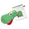 Smithy Set of 2 Face Cloths Baby Frog 100% Cotton