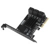 Expansion Card PCIE to 6Port SATA3.0 Hard Disk 6G PCIE3.0