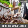 SnapFresh Cordless Leaf Blower - 180 CFM Leaf Blower with