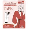 155 Strips Clothing Tape Double-Sided Pre-Cut Strips Strong Invisible Body