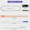 Drain Unblocker Tool, 6 PSC Shower Drain Unblocker, Sink unblockers