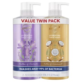 Safe-Guard 2 Pack Safeguard Hand Wash Notes of Lavender & Notes of Coconut 15.5 oz each