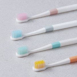Yuhan Dental Care Smart Wide 2-Stage Fine Bristles 10 Pack / 유한 덴탈케어 스마트 와이드 2단미세모 10입