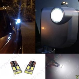 Fyre Flys Super Bright LED Side Mirror Puddle Spot lights for 2007-2014 Toyota FJ Cruiser