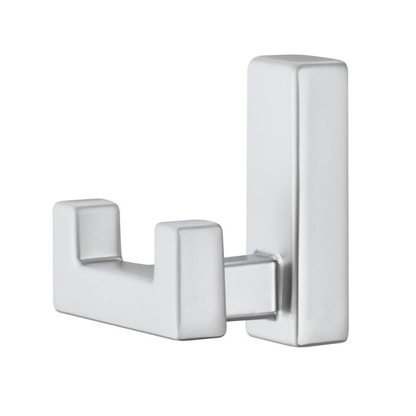 Gedotec Globe Double Hook 2-Way Coat Hook Chrome Matt Coat