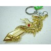Magic Dragon Luminous Sword Keychain 3 Color Set (Gold, Silver,