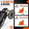 Pneumatic Mini Chamfering Tool 45° Round Corner 30000 RPM with