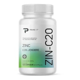 Zinc Suplemento Zin C20 Primet 120 Cápsulas