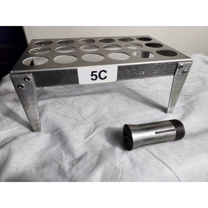 5C Collet Stand Holder, hold up to 18 collets