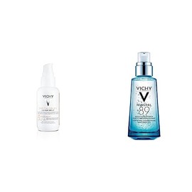 Protector Solar Facial UV-Age Daily Anti-Edad con Color FPS50 Vichy Capital Soleil 40 ml  Minéral 89 - Ácido Hialurónico en suero diario para rostro  