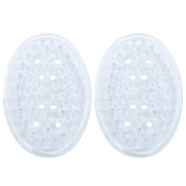 LifCratms 2 Pieces Plastic Soap Dish
