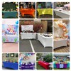 ABCCANOPY 2 Pack 8 ft Spandex Tablecloths Stretch Table Cover
