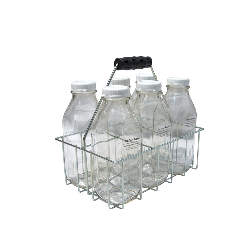 The Dairy Shoppe Wire Bottle Carrier for Libbey, StanPac, 32