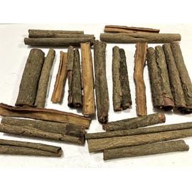 Organic Catappa Barks - Indian Almond Barks Aquarium Discus Betta Crystal Red Cherry Shrimp (50g)